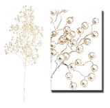 Club Pack Of 12 Gold Gooseberry Christmas Sprays 33