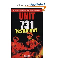 Unit 731testimony: Testimony
