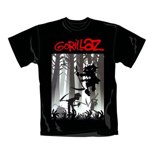 Soulfood Gorillaz-Greatest Hits TSB 8697 Herren Shirts/ T-Shirts, Gr. 54 (XL), Schwarz () Preisvergleich