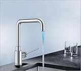 Blanco Kitchen Faucet L.E.D. Handle 157-182-CR