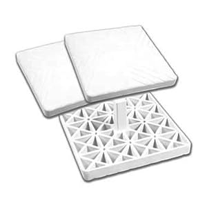 Buy Champro Professional Baseball Bases-Set WHITE SET (15 X 15 X 3 )