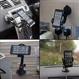 UltimateAddons Extra Strong Click & Stick Multi Surface Mount Holder fits Samsung Galaxy S2 II X 2 I9100 with or without a case