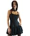 Sports : BAUMWOLL DENIM MINI GOTHIC KLEID MINIKLEID Gr. 36