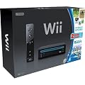 BLACK WII SYSTEM SPORTS + SPORTS RESORT SLIM