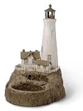Lighthouse Fountain with Solar Light