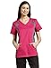 White Cross Women's 'Allure' Color Mixer Trios V-Neck Scrub Top