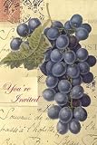 Barware Wine And Grape Invitations 8 Pack