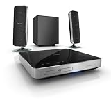 Philips HTS 7200 Blu-Ray Heimkinosystem (HDMI, Upscaler 1080p, DivX Ultra-zertifiziert, 440 Watt, USB 2.0) schwarz