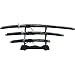 Whetstone Cutlery Dragon Samurai Sword Set, Black