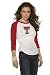 Texas Tech Red Raiders Women's 3/4 Sleeve Raglan Top - by Alyssa Milano