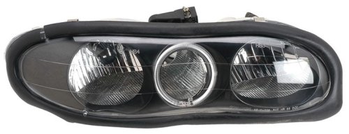 CHEVY CAMARO 98-01 HEADLIGHTS HALO BLACK