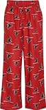 Atlanta Falcons Youth Red Printed Logo Sleep Pants