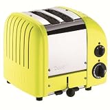 Dualit 2 Slice Classic Toaster, Citrus Yellow
