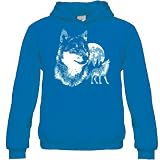 Wolf Unisex Hooded Sweatshirt