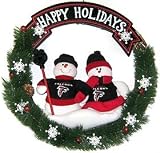 Atlanta Falcons 20'' Team Snowman Wreath
