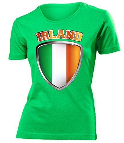 FUSSBALL – FANARTIKEL – IRLAND FANSHIRT 4713(F-Kellygreen) Gr. S