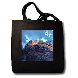 VWPics Volcanoes - Lava flowing into the Pacific Ocean, Volcanos National Park, Hawaii - Tote Bags