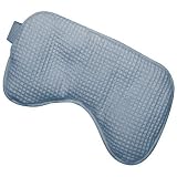 Kingsley Eyemask-Herbal with Velcro Strap Waffle Cotton - Blue
