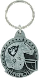 Oakland Raiders Pewter Keychain