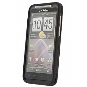 HTC Hard Shell Case for HTC Thunderbolt 4G (Metallic Black): Cell Phones &amp; Accessories