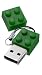 Green Lego USB Flash Drive- 1GB