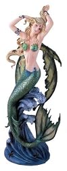 Zarina Oceana Fairy to the Mediterranean Mer-people - 27"h