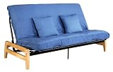Serta Pinehurst Full Futon Mattress, Denim