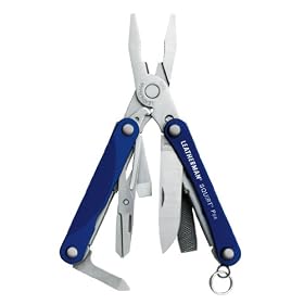 Leatherman 831192 Squirt PS4 Blue Keychain Tool with Plier