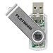 Platinum 177469  16GB USB Flash Drive - Transparent