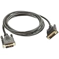 JOUJYE DVI-D Kabel / DVI-I zu DVI-D 2m Stecker 24 +1 vergoldet hochdichte 3-fach Abschirmung HDCP Konform