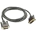 JOUJYE DVI-D Kabel / DVI-I zu DVI-D 2m Stecker 24 +1 vergoldet hochdichte 3-fach Abschirmung HDCP Konform