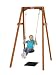 Plum� Wooden Single Swing Set