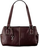 Fossil Blackburn E/W Satchel - Espresso