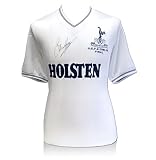 Glenn Hoddle hand signed Tottenham Hotspur home shirt – 1984 UEFA Cup