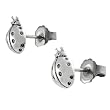 Sterling Silver LadyBug Stud Earrings