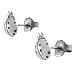 Sterling Silver LadyBug Stud Earrings