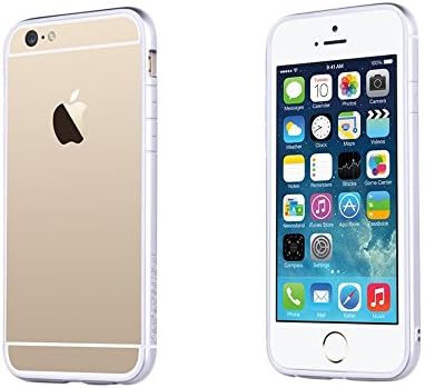 TOTU iPhone 6 4.7 inch Bumper Case use (Silver/White)