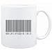 Mug White " American Staffordshire Terrier BARCODE " Dogs