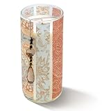 Fringe Crystal Bead Candle - Stripe