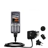 International Wall / AC Charger for the Sony Ericsson K510i - Gomadic Brand w/ TipExchange Technology