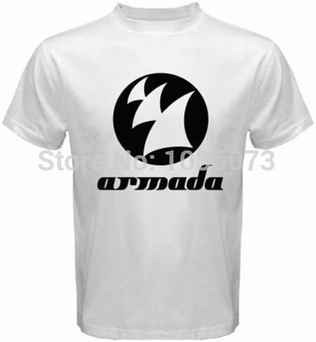 ARMIN VAN BUUREN Armada Logo Music Men T Shirt Men Short Sleeve 100% Cotton Camisetas Custom Print TShirt Casual College Tees Small White