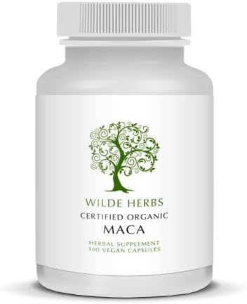 Organic Maca 100 Capsules (Wilde Herbs)