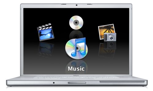 Apple MacBook Pro MB076LL & A 17-inch Laptop (2.4 GHz Intel Core 2 Duo, Glossy Display, 2 GB RAM, 160 GB Hard Drive, DVD & CD SuperDrive) image
