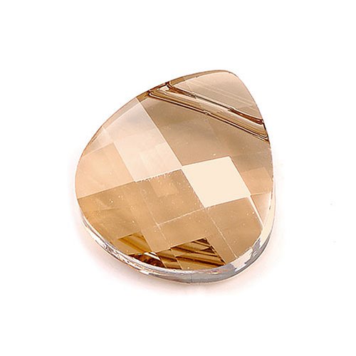 G&uuml;termann / KnorrPrandell 2213404 - Swarovski Flat Briolett 11x10mm golden shadow, 3 St&uuml;ck Preisvergleich