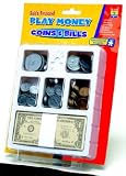 LETS PRETEND PLAY MONEY COINS &