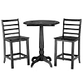 Pub Table 3-pc. Set - Black