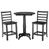 Pub Table 3-pc. Set - Black