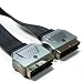 Electronics : Fisual Install Series Flat Scart Cable With Metal Plugs - 3m