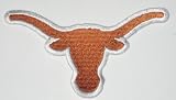 Texas Longhorn Embroidered iron on patch