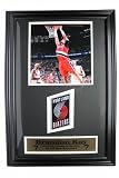 Encore Select 189-BSKPOR7 Portland Trail Blazers Brandon Roy 12x18 Commemorative Patch Frame